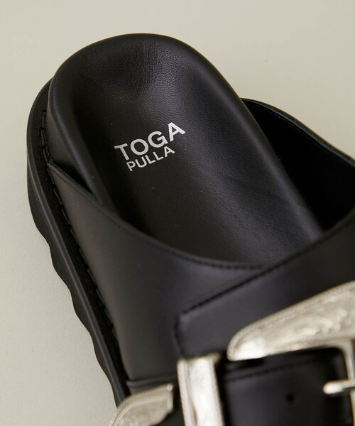 TOGA PULLA(トーガ プルラ)の「【TOGA PULLA/トーガプルラ】AJ1235/シャークソールスリッパサンダル(サンダル・レディース・ブラック・36/37)」の11枚目の写真