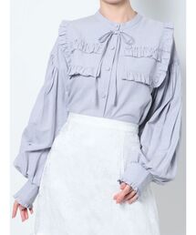 merry jenny | リボンフリルカラーブラウス(シャツ/ブラウス)