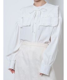 merry jenny | リボンフリルカラーブラウス(シャツ/ブラウス)