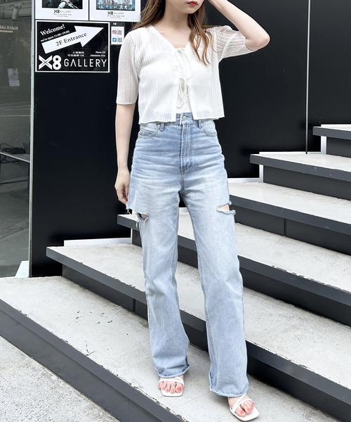極美品！セリーヌ リボン付アンサンブル ニット カーディガンM インナーベストL 極美品！セリーヌ リボン付アンサンブル ニット カーディガンM