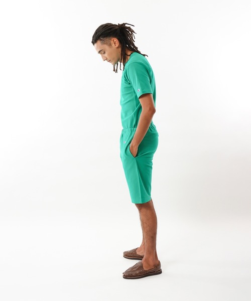 Champion(チャンピオン)の「【Champion/チャンピオン】メンズ リバースウィーブショートパンツ(その他パンツ・メンズ・ライトグリーン・SMALL/LARGE/MEDIUM/X-LARGE)」の3枚目の写真