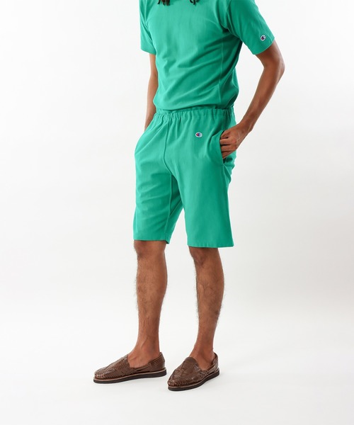 Champion(チャンピオン)の「【Champion/チャンピオン】メンズ リバースウィーブショートパンツ(その他パンツ・メンズ・ライトグリーン・SMALL/LARGE/MEDIUM/X-LARGE)」の6枚目の写真