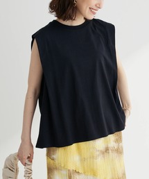 Sugar spoon | ・SUGAR SPOON ショルダータックフレンチTシャツ(Tシャツ/カットソー)