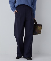 human woman | ◆ストレッチポンチワイドパンツ(その他パンツ)