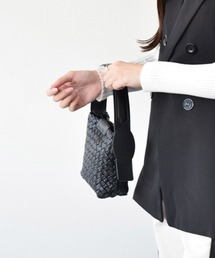 【FALORNI】イントレチャートミニバッグ(Q36523)