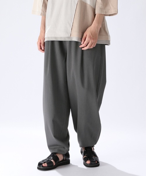 niko and...（ニコアンド）の「TRバルーンイージーパンツ（その他パンツ・メンズ・キャメル/ブラック/チャコール・MEDIUM/LARGE）」の4枚目の写真