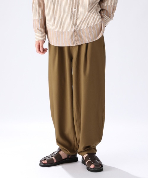 niko and...（ニコアンド）の「TRバルーンイージーパンツ（その他パンツ・メンズ・キャメル/ブラック/チャコール・MEDIUM/LARGE）」の9枚目の写真