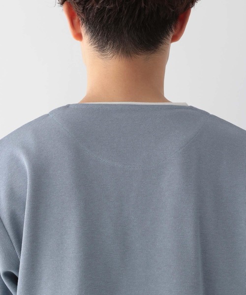 GLOBAL WORK(グローバルワーク)の「キーネックレイヤード/長袖/704826(Tシャツ/カットソー・メンズ・ネイビー/ライトグレー/スカイブルー/グリーン/チャコールグレー・SMALL/MEDIUM/LARGE/X-LARGE)」の11枚目の写真