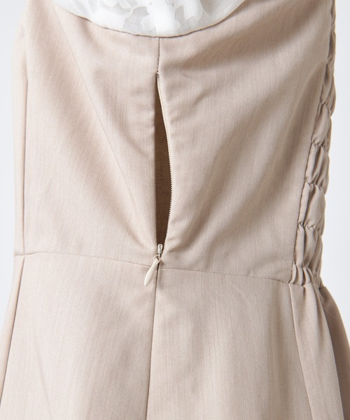 one after another NICE CLAUP(ワンアフターアナザーナイスクラップ)の「袖異素材ドッキングワンピース/dresscollection(ドレス・レディース・ピンク/アイボリー/ブラック・FREE)」の22枚目の写真