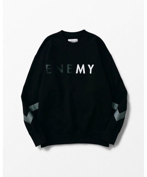 WHIZLIMITED（ウィズリミテッド）の「ENEMY SWEAT（スウェット・メンズ・アッシュ/ブラック/グレー・LARGE/X-LARGE/MEDIUM）」の2枚目の写真