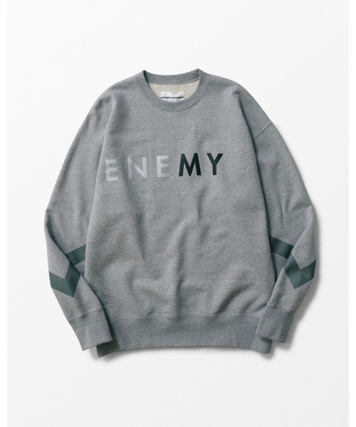 WHIZLIMITED（ウィズリミテッド）の「ENEMY SWEAT（スウェット・メンズ・アッシュ/ブラック/グレー・LARGE/X-LARGE/MEDIUM）」の4枚目の写真