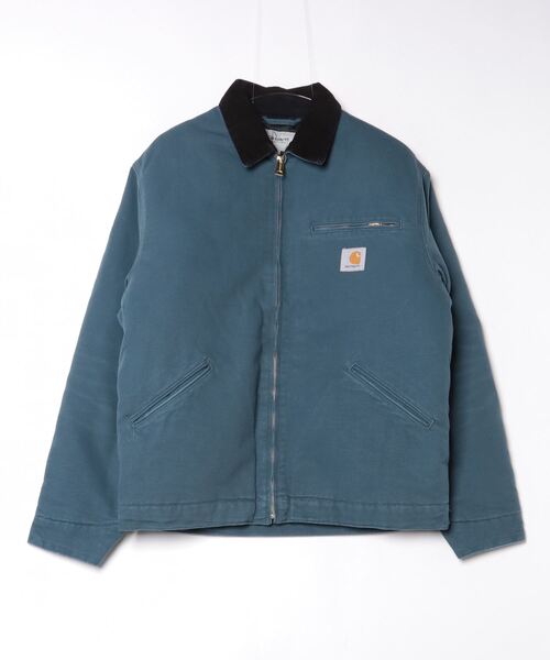 Carhartt WIP（カーハートダブリューアイピー）の「Carhartt WIP/カーハートダブリューアイピー OG DETROIT JACKET ジャケット デッキジャケット ルーズフィット I027358（ブルゾン・メンズ・ブラウン/ブラック/スモーキーグリーン系/ライトグレー/タン・S/M/L/XL）」の3枚目の写真