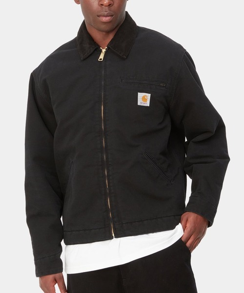 Carhartt WIP（カーハートダブリューアイピー）の「Carhartt WIP/カーハートダブリューアイピー OG DETROIT JACKET ジャケット デッキジャケット ルーズフィット I027358（ブルゾン・メンズ・ブラウン/ブラック/スモーキーグリーン系/ライトグレー/タン・S/M/L/XL）」の16枚目の写真