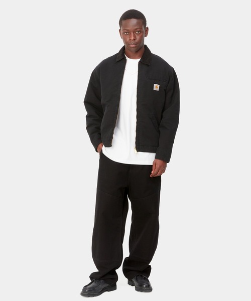 Carhartt WIP（カーハートダブリューアイピー）の「Carhartt WIP/カーハートダブリューアイピー OG DETROIT JACKET ジャケット デッキジャケット ルーズフィット I027358（ブルゾン・メンズ・ブラウン/ブラック/スモーキーグリーン系/ライトグレー/タン・S/M/L/XL）」の18枚目の写真