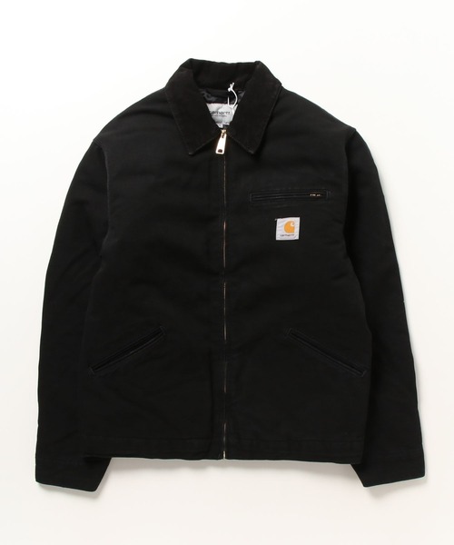 Carhartt WIP（カーハートダブリューアイピー）の「Carhartt WIP/カーハートダブリューアイピー OG DETROIT JACKET ジャケット デッキジャケット ルーズフィット I027358（ブルゾン・メンズ・ブラウン/ブラック/スモーキーグリーン系/ライトグレー/タン・S/M/L/XL）」の8枚目の写真