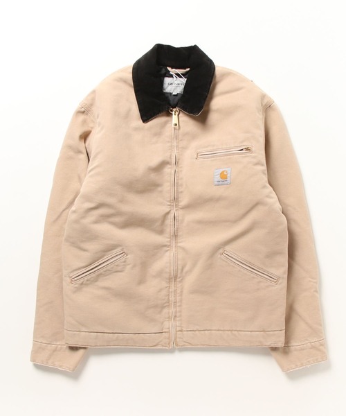 Carhartt WIP（カーハートダブリューアイピー）の「Carhartt WIP/カーハートダブリューアイピー OG DETROIT JACKET ジャケット デッキジャケット ルーズフィット I027358（ブルゾン・メンズ・ブラウン/ブラック/スモーキーグリーン系/ライトグレー/タン・S/M/L/XL）」の10枚目の写真