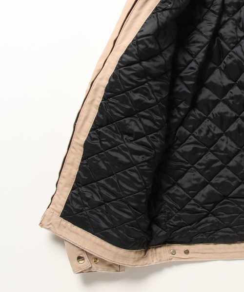 Carhartt WIP（カーハートダブリューアイピー）の「Carhartt WIP/カーハートダブリューアイピー OG DETROIT JACKET ジャケット デッキジャケット ルーズフィット I027358（ブルゾン・メンズ・ブラウン/ブラック/スモーキーグリーン系/ライトグレー/タン・S/M/L/XL）」の12枚目の写真