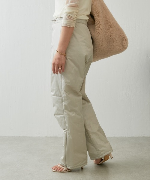 GROVE SEOUL（グローブソウル）の「GROVE SEOUL/ナイロンパンツ（その他パンツ・レディース・アイボリー・SMALL）」の5枚目の写真