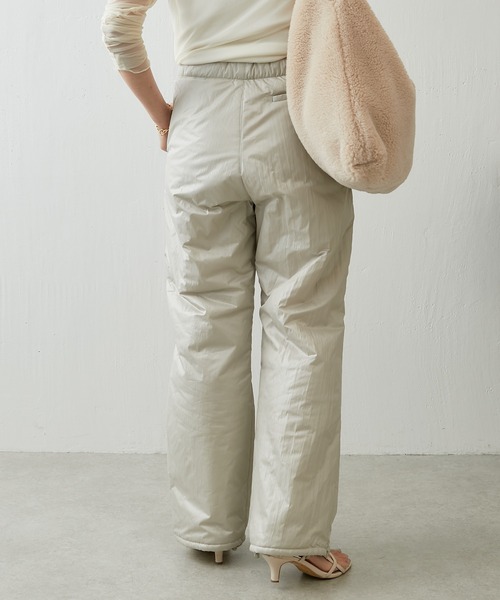 GROVE SEOUL（グローブソウル）の「GROVE SEOUL/ナイロンパンツ（その他パンツ・レディース・アイボリー・SMALL）」の6枚目の写真