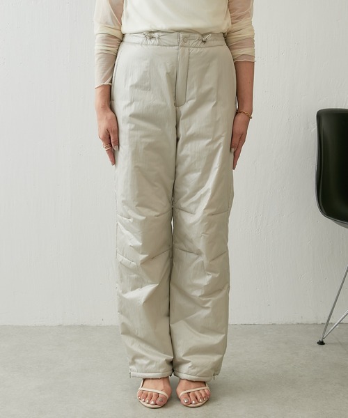 GROVE SEOUL（グローブソウル）の「GROVE SEOUL/ナイロンパンツ（その他パンツ・レディース・アイボリー・SMALL）」の12枚目の写真