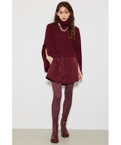 rienda（リエンダ）の「ボリュームギャザーショートパンツ（その他パンツ・レディース・ブラック/レッド/アイボリー・SMALL/MEDIUM）」の19枚目の写真