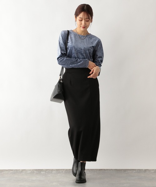 専用出品です。ベースレンジ　ボートネック　ベロアT BASERANGE（ベースレンジ） Tシャツ OMATO LONGSLEEVE TTOL RB AU23