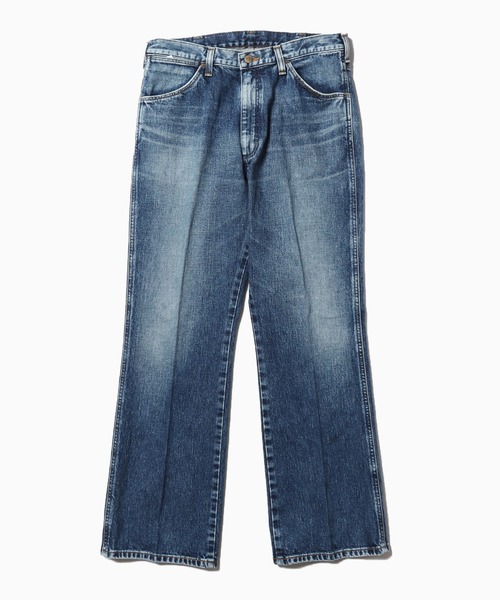 Wrangler(ラングラー)の「WRANGLER/ラングラー FLARE JEAN フレアデニム ベルボトム(デニムパンツ・メンズ・インディゴブルー/ライトブルー/ブルー・XL/M/S/L)」の4枚目の写真