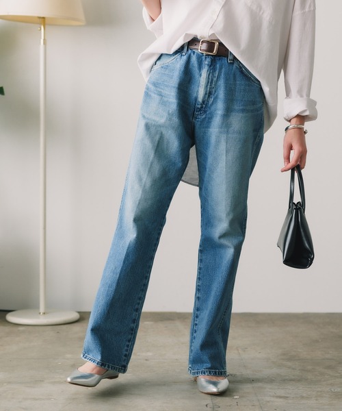 Wrangler(ラングラー)の「WRANGLER/ラングラー FLARE JEAN フレアデニム ベルボトム(デニムパンツ・メンズ・インディゴブルー/ライトブルー/ブルー・XL/M/S/L)」の10枚目の写真