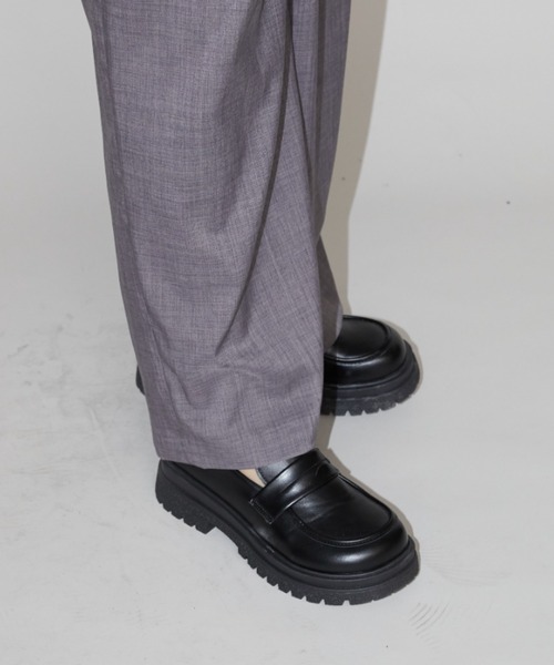 Aunt Marie's（アントマリーズ）の「ボリュームソールローファー（ローファー・レディース・ブラック・L/LL/M/S）」の9枚目の写真