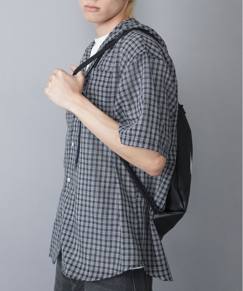 NIKE(ナイキ)の「【NIKE/ナイキ】ナップサック/通学・部活・旅行・プレゼントに◎軽量サブバッグ(バックパック/リュック・メンズ・ブラック・ONESIZE)」の16枚目の写真