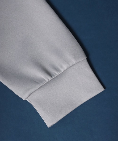 ANPAS(アンパス)の「Punch the dough Collar Separated Half Zip Pullover/ポンチ クレリック ハーフジップ プルオーバー ジャージ(スウェット・メンズ・チャコール/カーキブラウン/グレイッシュベージュ/ブラック・LL/M/L)」の14枚目の写真
