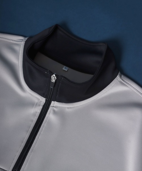 ANPAS(アンパス)の「Punch the dough Collar Separated Half Zip Pullover/ポンチ クレリック ハーフジップ プルオーバー ジャージ(スウェット・メンズ・チャコール/カーキブラウン/グレイッシュベージュ/ブラック・LL/M/L)」の10枚目の写真
