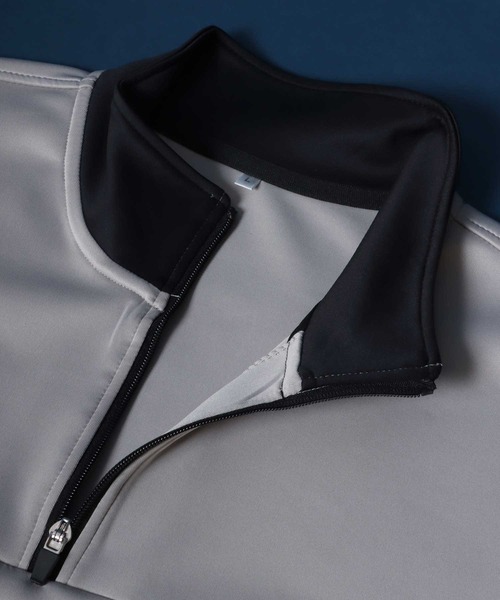 ANPAS(アンパス)の「Punch the dough Collar Separated Half Zip Pullover/ポンチ クレリック ハーフジップ プルオーバー ジャージ(スウェット・メンズ・チャコール/カーキブラウン/グレイッシュベージュ/ブラック・LL/M/L)」の11枚目の写真