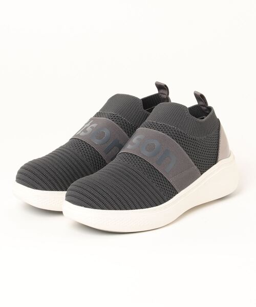 kitson（キットソン）の「【LA kitson】 防水スリッポン（スニーカー・レディース・ブラウン系カモフラージュ/ブラック/グレー/ネイビー・L/M/LL/S）」の2枚目の写真