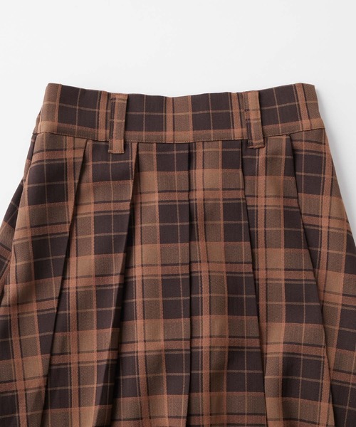 MONO-MART LADY'S（モノマートレディース）の「プリーツロングスカート（スカート・レディース・ネイビー系1/ブラック系1/ブラック/ブラウン系1/チャコールグレー・FREE）」の8枚目の写真