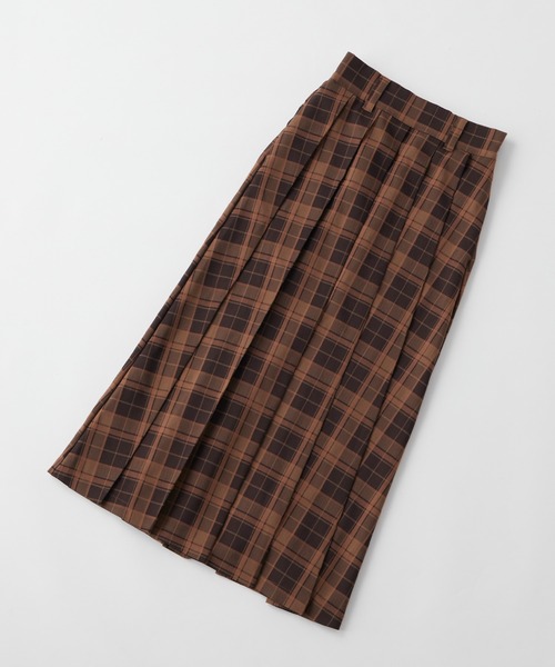 MONO-MART LADY'S（モノマートレディース）の「プリーツロングスカート（スカート・レディース・ネイビー系1/ブラック系1/ブラック/ブラウン系1/チャコールグレー・FREE）」の6枚目の写真