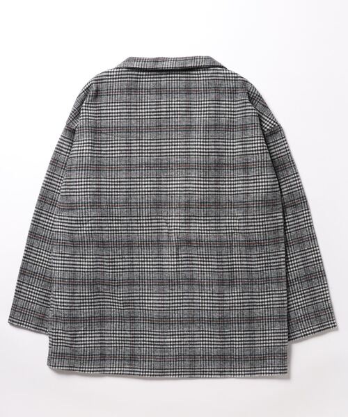 clear（クリア）の「ミディアム丈オーバーサイズシングルコート[低身長用サイズ有]（ステンカラーコート・レディース・ブラウン系その他/ブラック系その他・F/XS）」の18枚目の写真