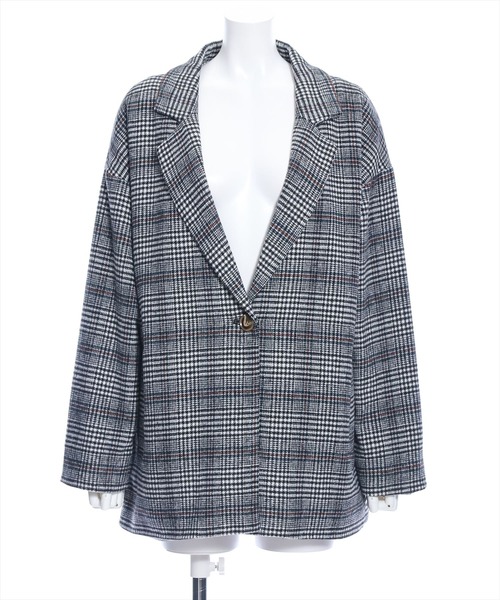 clear（クリア）の「ミディアム丈オーバーサイズシングルコート[低身長用サイズ有]（ステンカラーコート・レディース・ブラウン系その他/ブラック系その他・F/XS）」の17枚目の写真