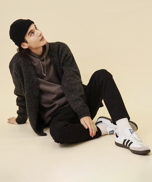 THE SHOP TK （ザ ショップ ティーケー ）の「◆スラウチカーディガン/ハグするニットシリーズ（カーディガン/ボレロ・メンズ・ブラウン系/ブルー/チャコールグレー/オフホワイト/ブルーグリーン・02/04/03）」の11枚目の写真