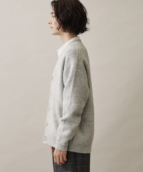 THE SHOP TK （ザ ショップ ティーケー ）の「◆スラウチカーディガン/ハグするニットシリーズ（カーディガン/ボレロ・メンズ・ブラウン系/ブルー/チャコールグレー/オフホワイト/ブルーグリーン・02/04/03）」の15枚目の写真