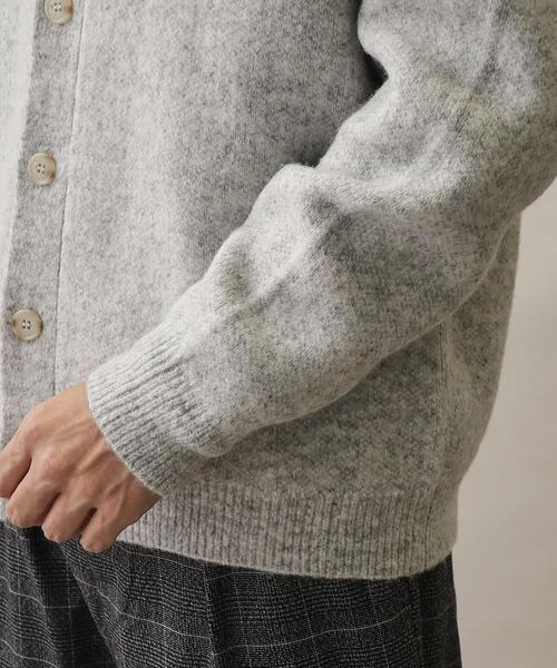 THE SHOP TK （ザ ショップ ティーケー ）の「◆スラウチカーディガン/ハグするニットシリーズ（カーディガン/ボレロ・メンズ・ブラウン系/ブルー/チャコールグレー/オフホワイト/ブルーグリーン・02/04/03）」の18枚目の写真