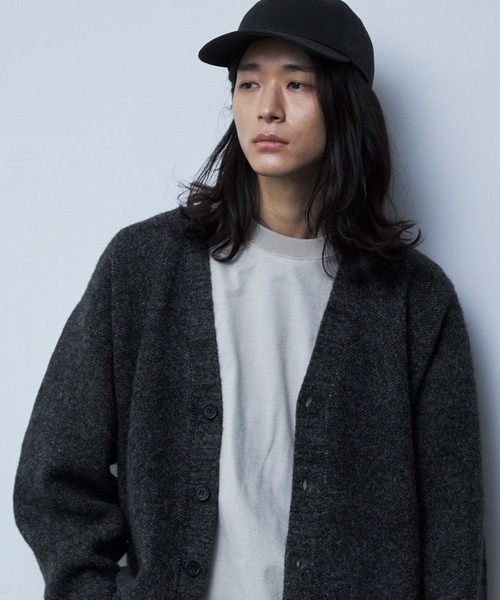 THE SHOP TK （ザ ショップ ティーケー ）の「◆スラウチカーディガン/ハグするニットシリーズ（カーディガン/ボレロ・メンズ・ブラウン系/ブルー/チャコールグレー/オフホワイト/ブルーグリーン・02/04/03）」の3枚目の写真