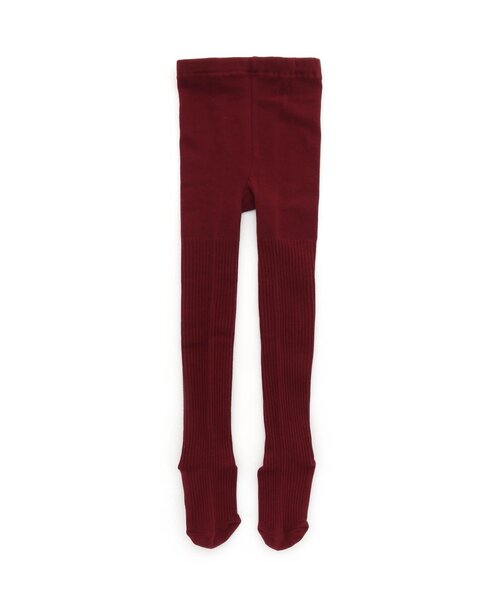 apres les cours(アプレレクール)の「リブタイツ(タイツ/ストッキング・キッズ・エンジ/チャコール/グリーン/オフホワイト/ピンク・100/80/140/120/90/110)」の5枚目の写真