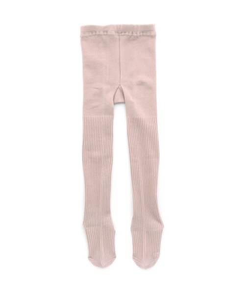 apres les cours(アプレレクール)の「リブタイツ(タイツ/ストッキング・キッズ・エンジ/チャコール/グリーン/オフホワイト/ピンク・100/80/140/120/90/110)」の4枚目の写真