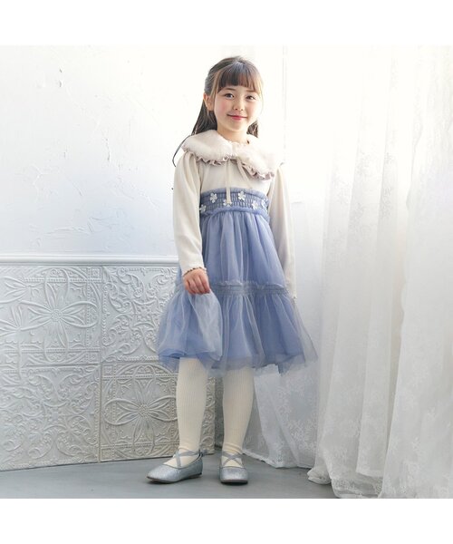 apres les cours(アプレレクール)の「リブタイツ(タイツ/ストッキング・キッズ・エンジ/チャコール/グリーン/オフホワイト/ピンク・100/80/140/120/90/110)」の20枚目の写真