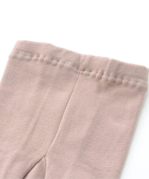 apres les cours(アプレレクール)の「リブタイツ(タイツ/ストッキング・キッズ・エンジ/チャコール/グリーン/オフホワイト/ピンク・100/80/140/120/90/110)」の12枚目の写真