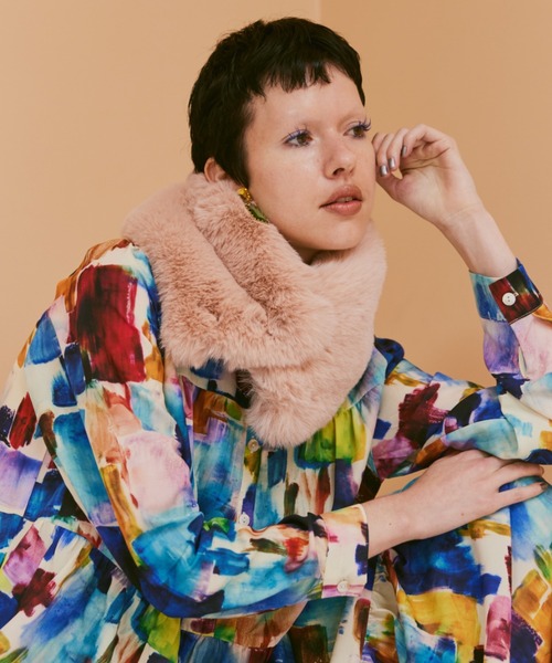 TRESOR トレゾア FOXファー　ティペット　ネックウォーマー TRESOR トレゾア FOXファー ティペット ネックウォーマー TRESOR