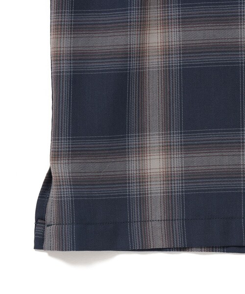 B:MING by BEAMS（ビーミングバイビームス）の「ambiance / TR Ombre Check Shirt（シャツ/ブラウス・メンズ・ブラウン/ブルー/オフホワイト・X-LARGE/LARGE/MEDIUM/SMALL）」の12枚目の写真