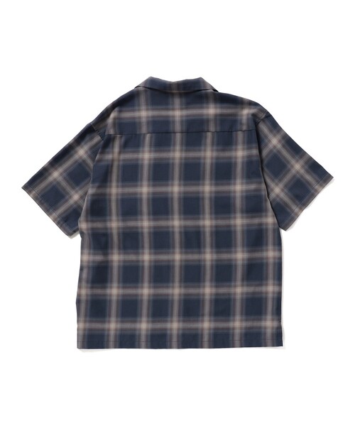 B:MING by BEAMS（ビーミングバイビームス）の「ambiance / TR Ombre Check Shirt（シャツ/ブラウス・メンズ・ブラウン/ブルー/オフホワイト・X-LARGE/LARGE/MEDIUM/SMALL）」の14枚目の写真