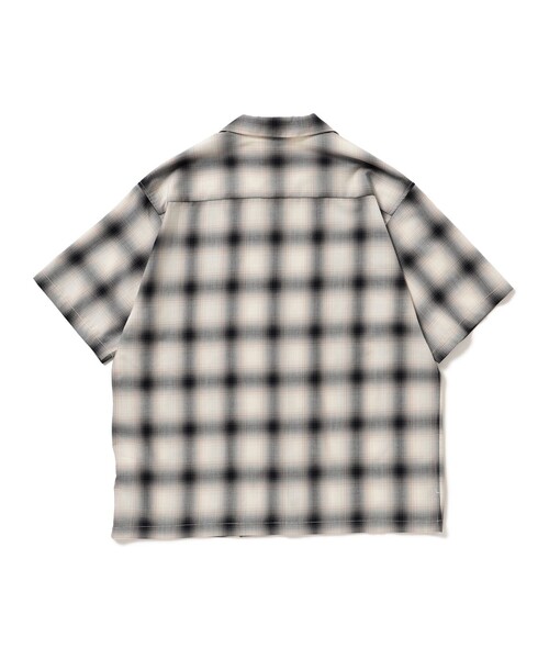 B:MING by BEAMS（ビーミングバイビームス）の「ambiance / TR Ombre Check Shirt（シャツ/ブラウス・メンズ・ブラウン/ブルー/オフホワイト・X-LARGE/LARGE/MEDIUM/SMALL）」の17枚目の写真